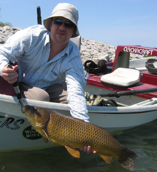 Carp Fishing In Grand River